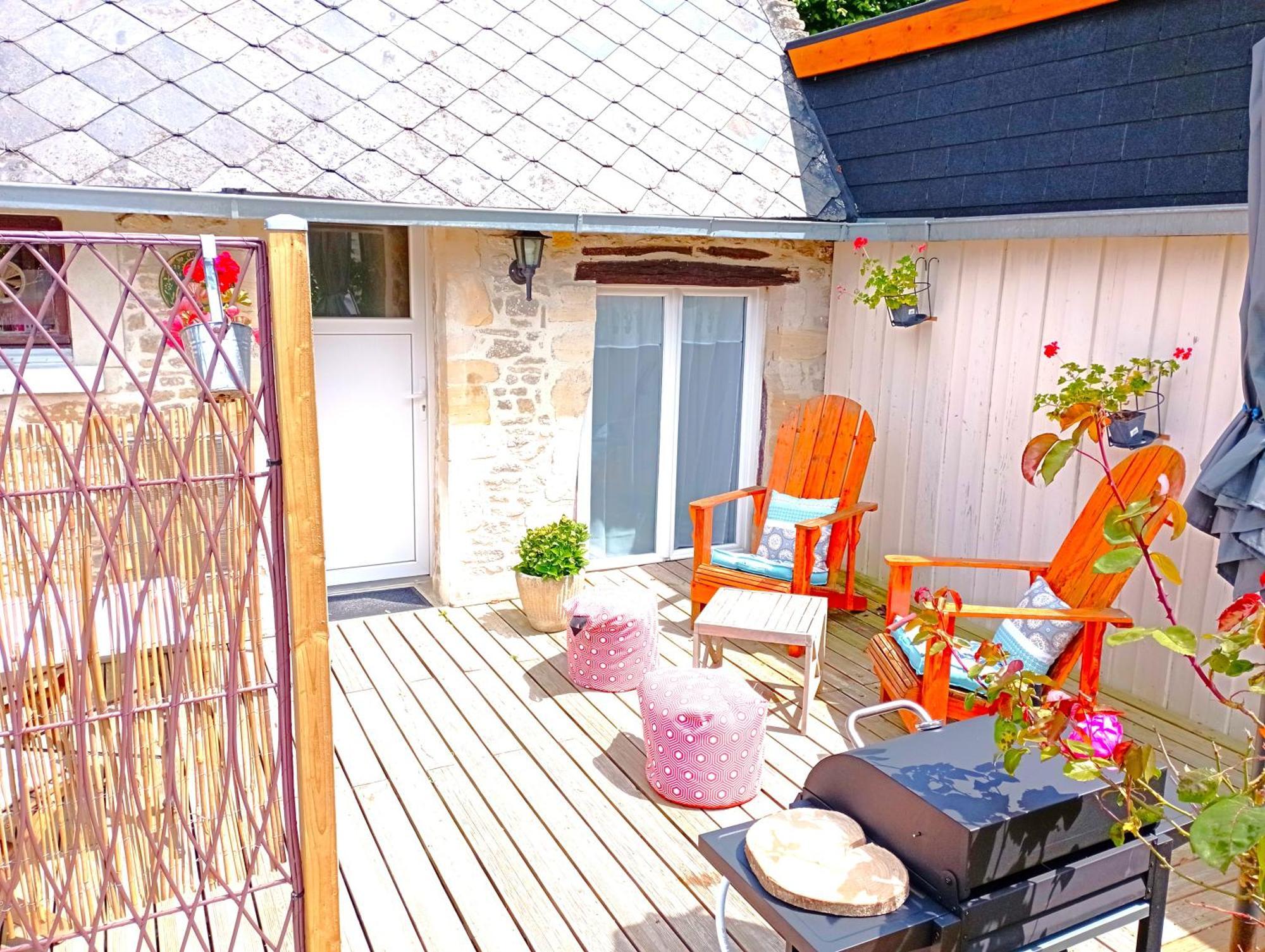 Gîte Les Hirondelles - Bord de mer et campagne Tracy-sur-Mer Extérieur photo